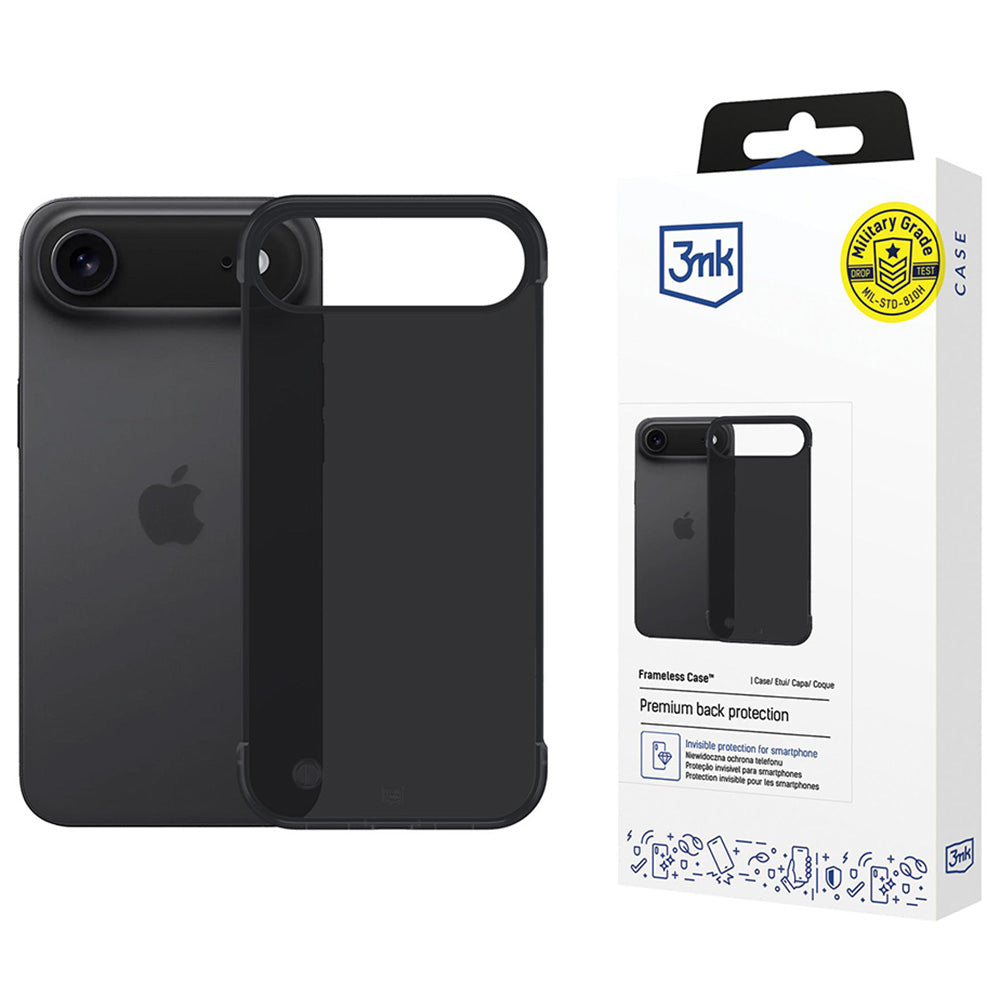 Skyddsfodral för Apple iPhone 17 Air, 3MK, Just20g, Svart