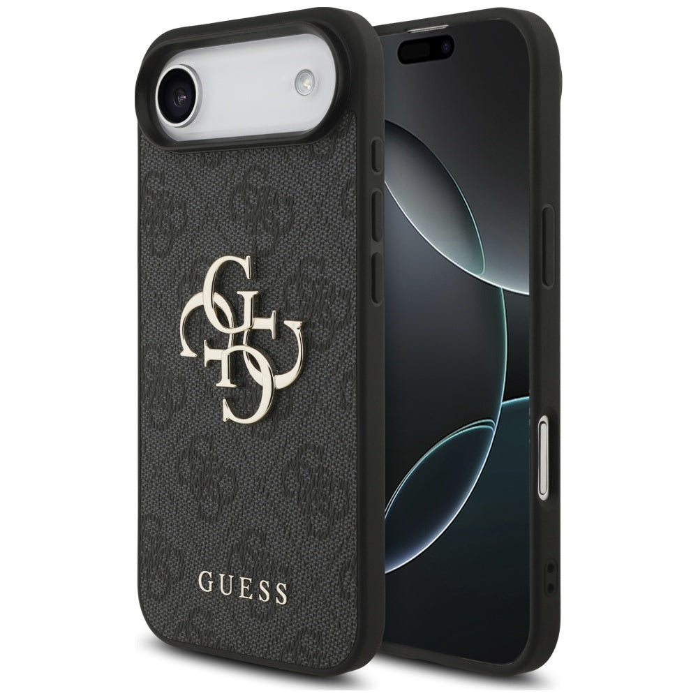 Skyddsfodral för Apple iPhone 17 Air, Guess, 4G Big Logo, Svart