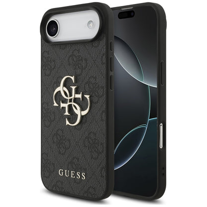 Skyddsfodral för Apple iPhone 17 Air, Guess, 4G Big Logo, Svart