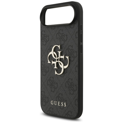 Skyddsfodral för Apple iPhone 17 Air, Guess, 4G Classic Logo med rem, Svart