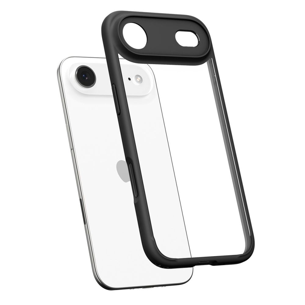 Skyddsfodral för Apple iPhone 17 Air, Spigen, Ultra Hybrid, Mattsvart