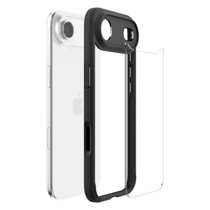 Skyddsfodral för Apple iPhone 17 Air, Spigen, Ultra Hybrid, Mattsvart