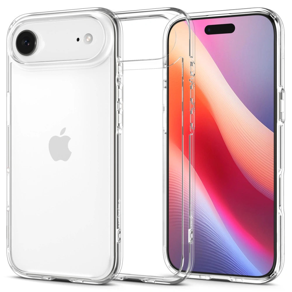 Skyddsfodral för Apple iPhone 17 Air, Spigen, Ultra Hybrid, Transparent