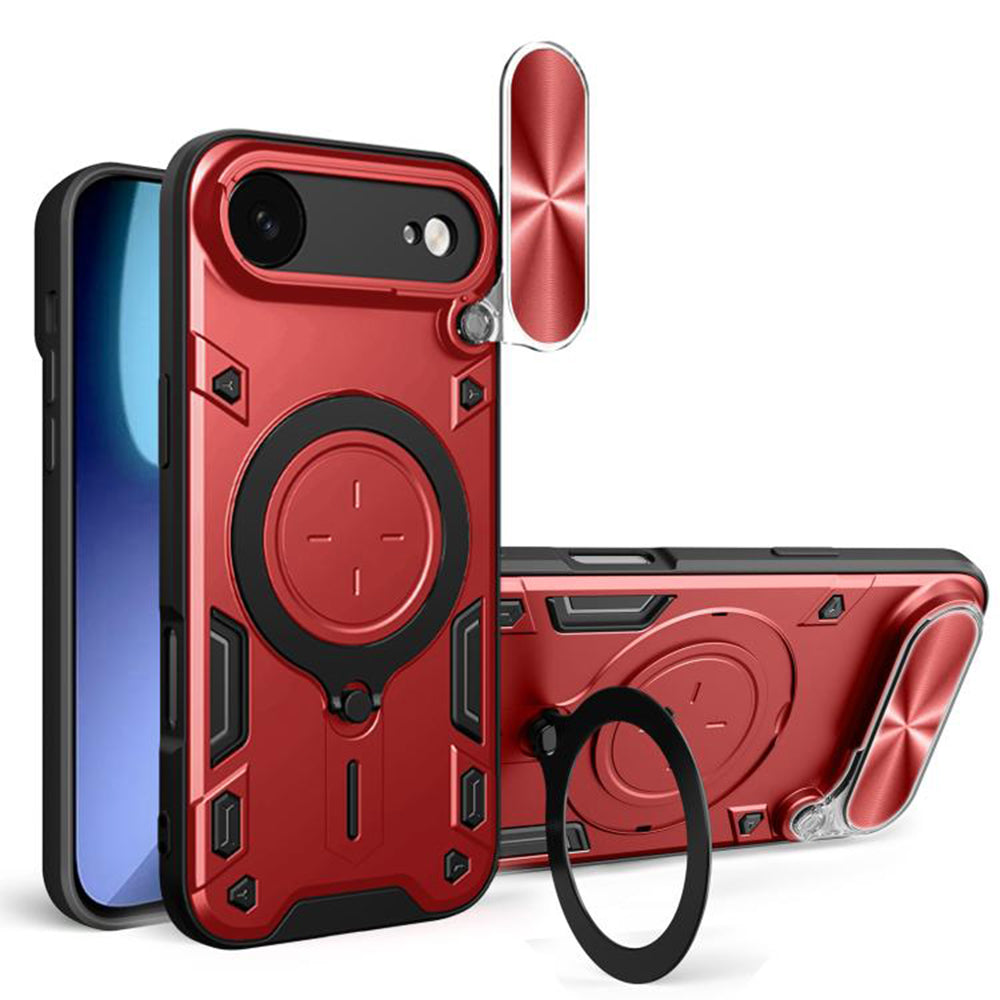 Skyddsfodral för Apple iPhone 17 Air, Techsuit, CamGuard Pro, Röd