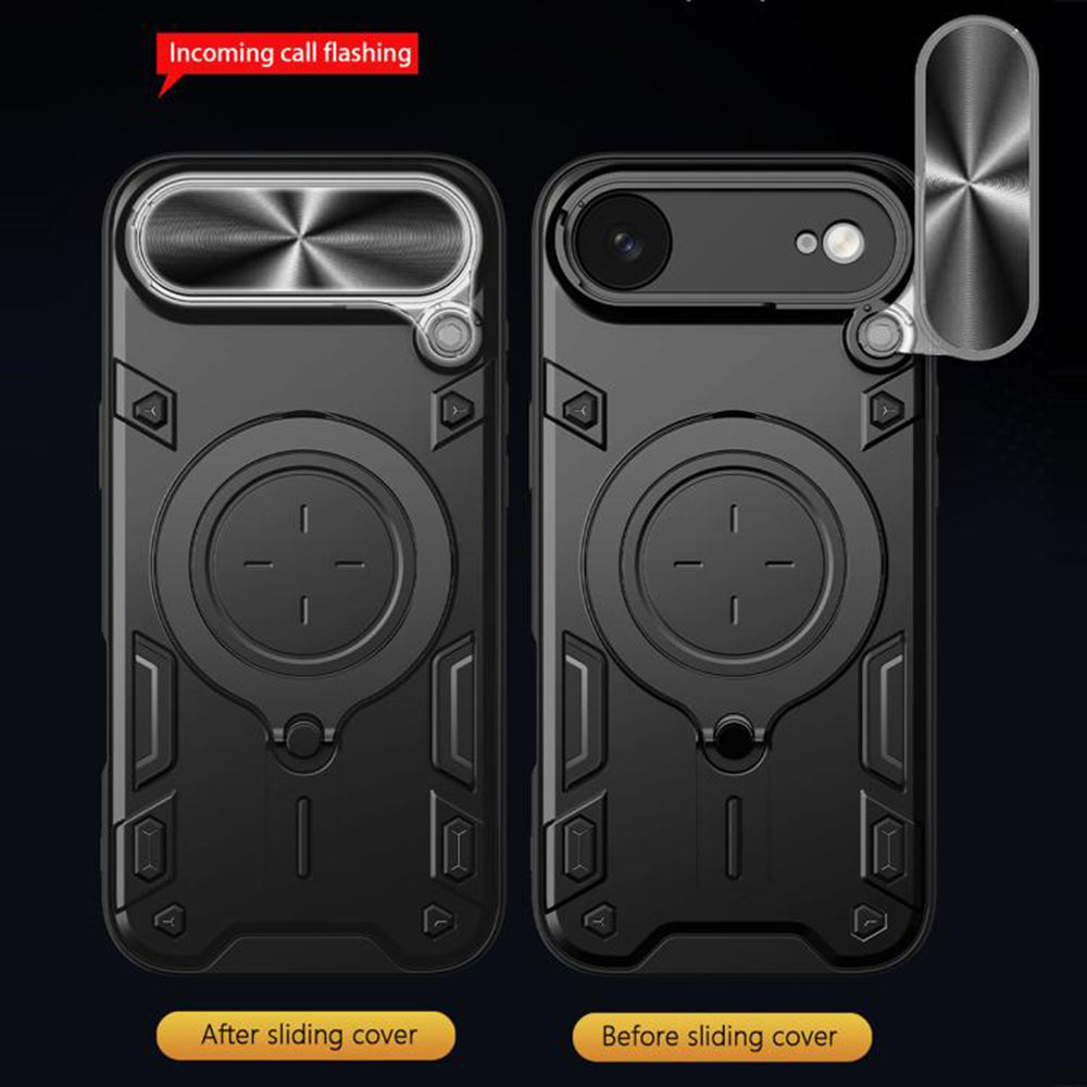 Skyddsfodral för Apple iPhone 17 Air, Techsuit, CamGuard Pro, Röd