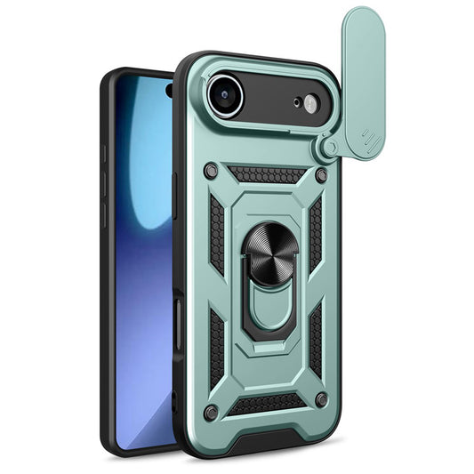 Skyddsfodral för Apple iPhone 17 Air, Techsuit, CamShield, Grön