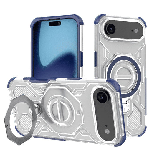 Skyddsfodral för Apple iPhone 17 Air, Techsuit, Carbon Shield Pro, Blå
