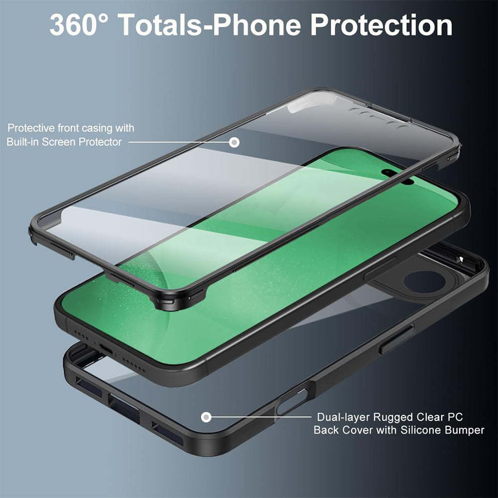 Skyddsfodral för Apple iPhone 17 Air, Techsuit, ColorVerse 360, Blå