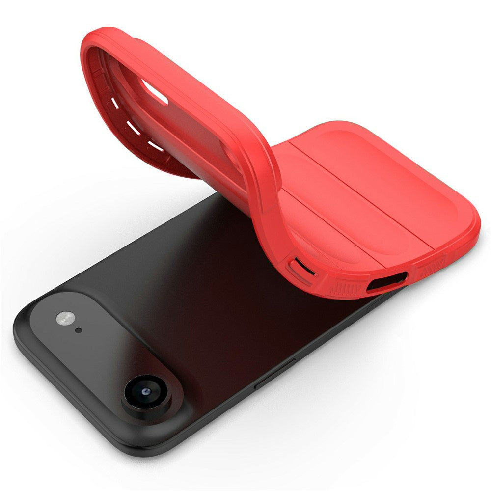 Skyddsfodral för Apple iPhone 17 Air, Techsuit, Magic Shield, Röd