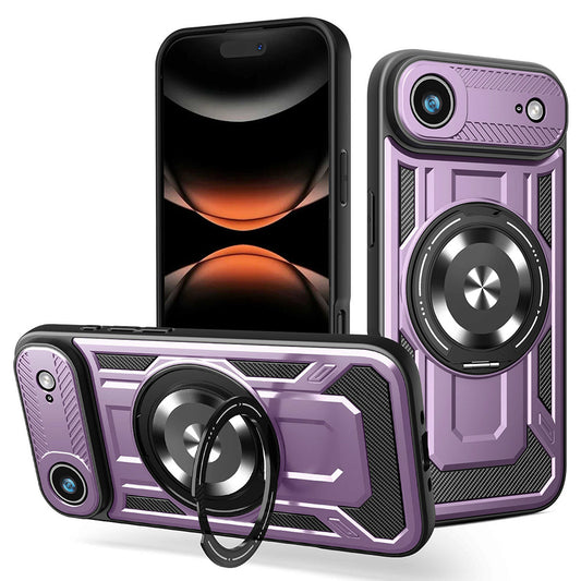 Skyddsfodral för Apple iPhone 17 Air, Techsuit, RuggedCam, Lila