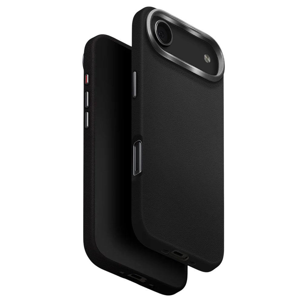 Fodral för Apple iPhone 17 Air, UNIQ, Lyden Leatherette, Svart