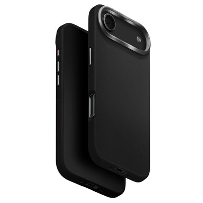 Fodral för Apple iPhone 17 Air, UNIQ, Lyden Leatherette, Svart