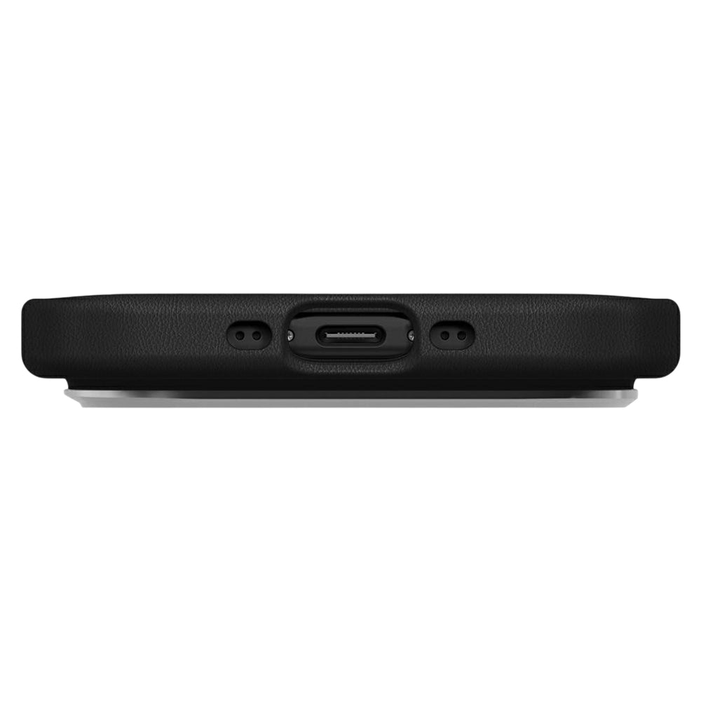 Fodral för Apple iPhone 17 Air, UNIQ, Lyden Leatherette, Svart