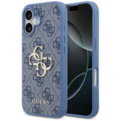 Skyddsfodral för Apple iPhone 17, Guess, 4G Big Logo, Blå