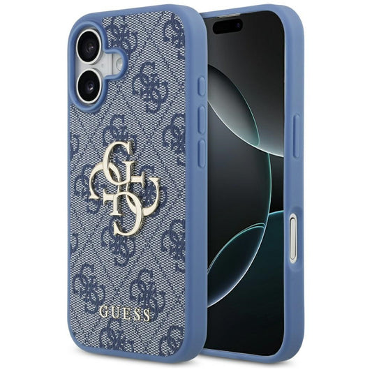 Skyddsfodral för Apple iPhone 17, Guess, 4G Big Logo, Blå