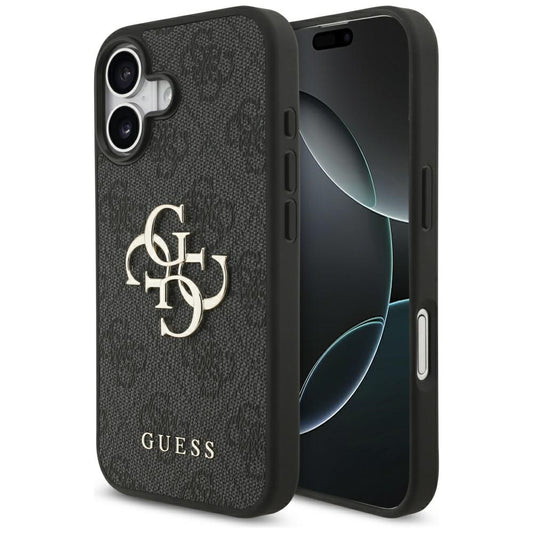 Skyddsfodral för Apple iPhone 17, Guess, 4G Big Logo, Svart