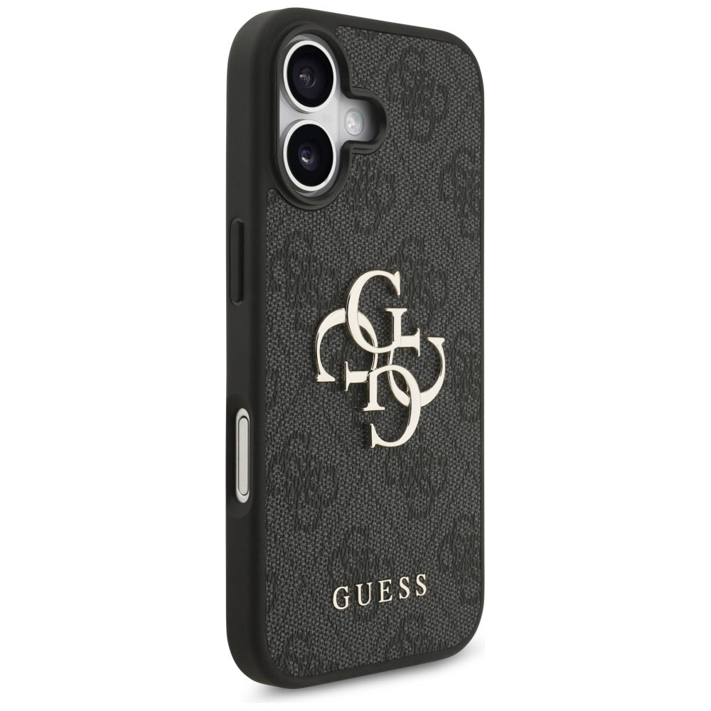Skyddsfodral för Apple iPhone 17, Guess, 4G Big Logo, Svart