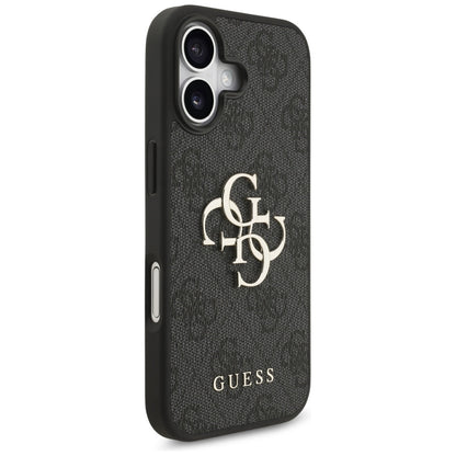 Skyddsfodral för Apple iPhone 17, Guess, 4G Big Logo, Svart