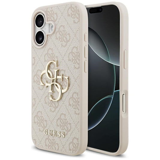 Fodral för Apple iPhone 17, Guess, 4G Big Logo, Rosa