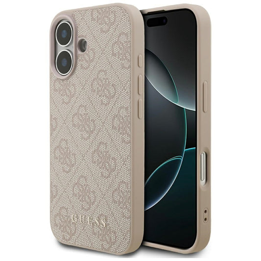 Fodral för Apple iPhone 17, Guess, 4G Classic, Rosa