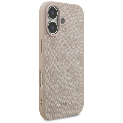 Fodral för Apple iPhone 17, Guess, 4G Classic, Rosa