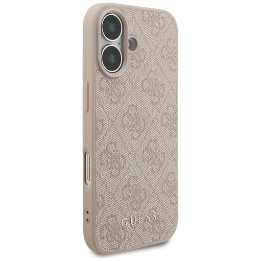 Fodral för Apple iPhone 17, Guess, 4G Classic, Rosa