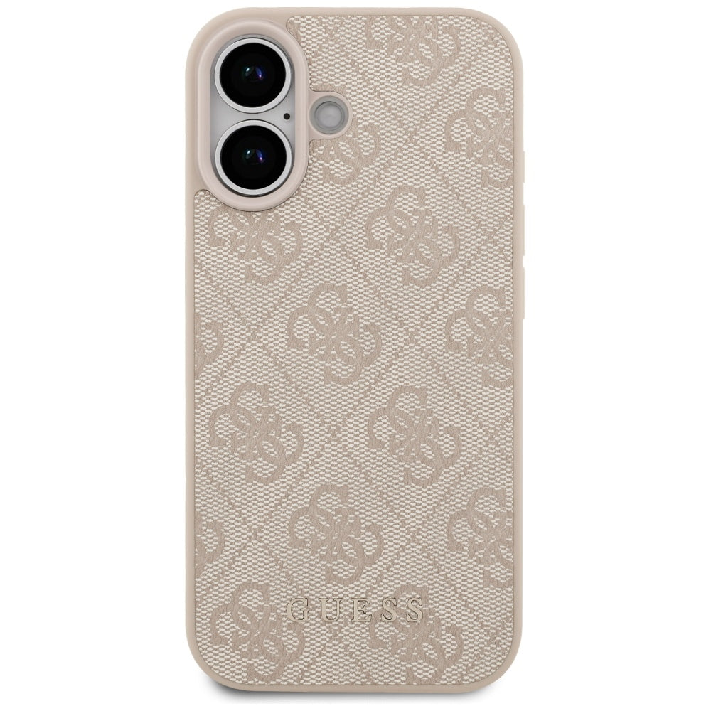 Fodral för Apple iPhone 17, Guess, 4G Classic, Rosa