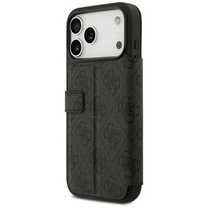 Fodral för Apple iPhone 17, Guess, 4G Metal Logo, Svart