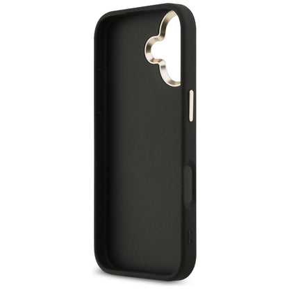 Fodral för Apple iPhone 17, Guess, Big 4G Logo Classic, Svart Guld