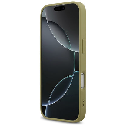 Skyddsfodral för Apple iPhone 17, Guess, Fixed Glitter Big 4G, Guld
