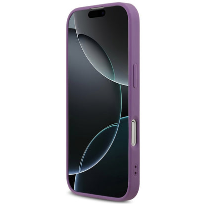 Skyddsfodral för Apple iPhone 17, Guess, Fixed Glitter Big 4G, Lila