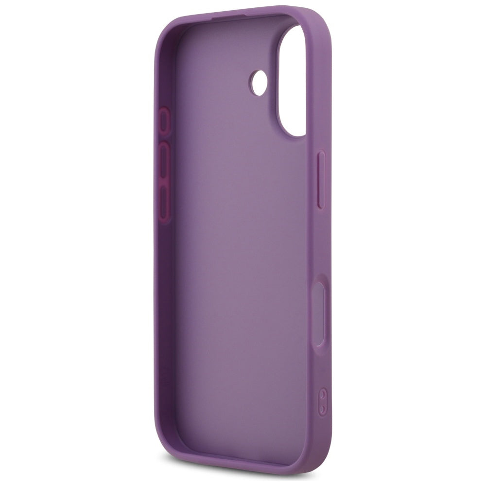 Skyddsfodral för Apple iPhone 17, Guess, Fixed Glitter Big 4G, Lila