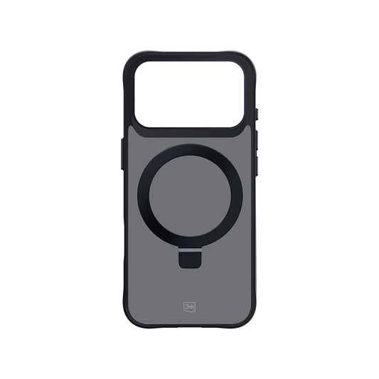 Skyddsfodral för Apple iPhone 17 Pro, 3MK, Smoke MagStand, Svart