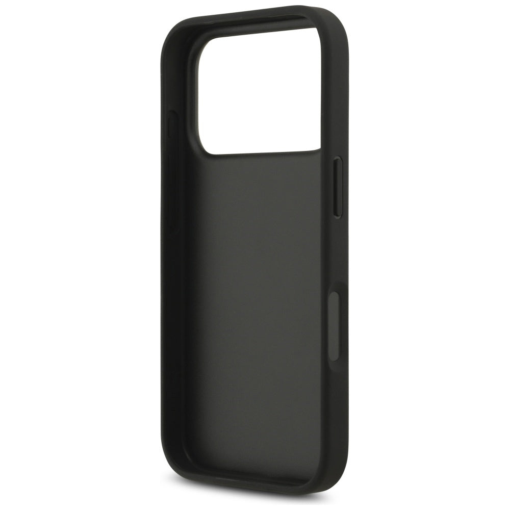 Skyddsfodral för Apple iPhone 17 Pro, Guess, 4G Big Logo, Svart