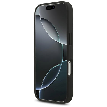 Skyddsfodral för Apple iPhone 17 Pro, Guess, 4G Big Logo, Svart