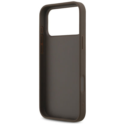 Skyddsfodral för Apple iPhone 17 Pro Max, Guess, 4G Classic, Brun