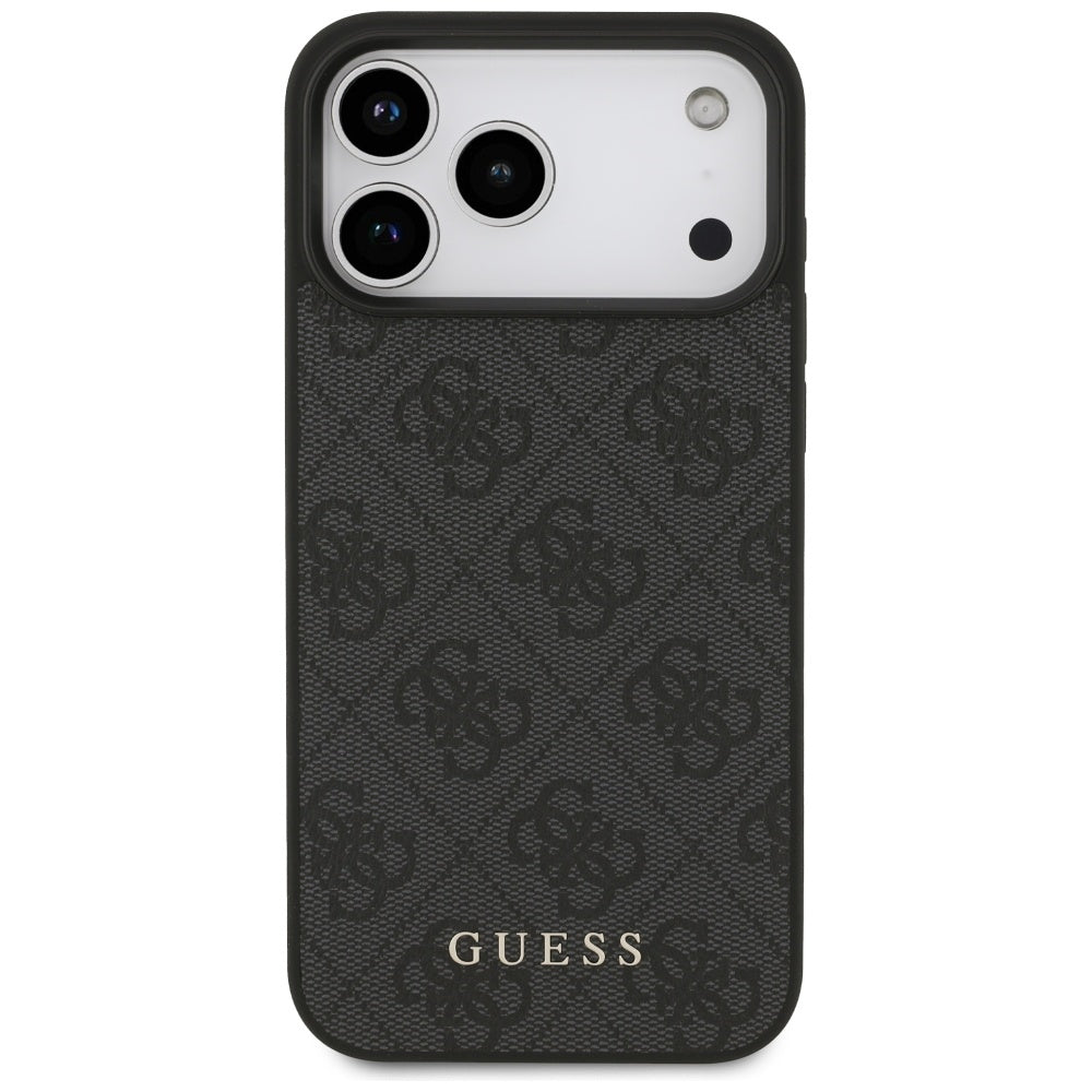 Skyddsfodral för Apple iPhone 17 Pro Max, Guess, 4G Classic, Svart