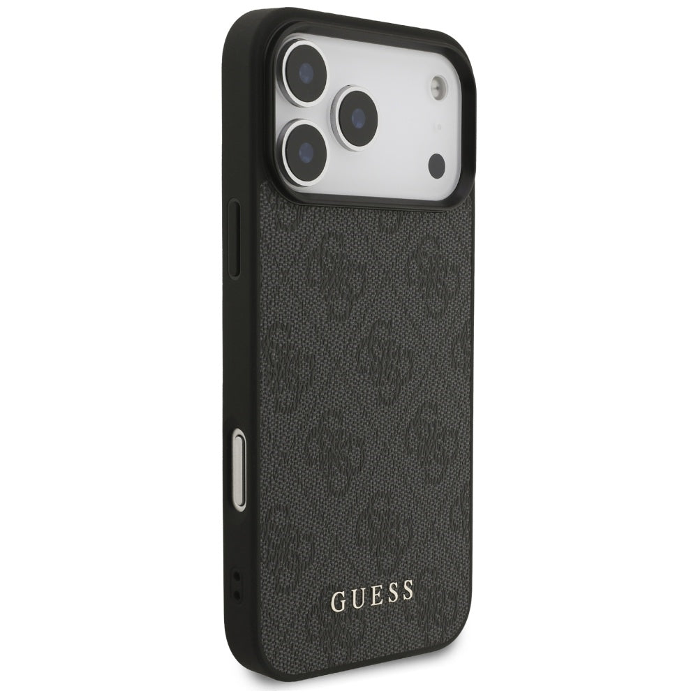 Skyddsfodral för Apple iPhone 17 Pro Max, Guess, 4G Classic, Svart