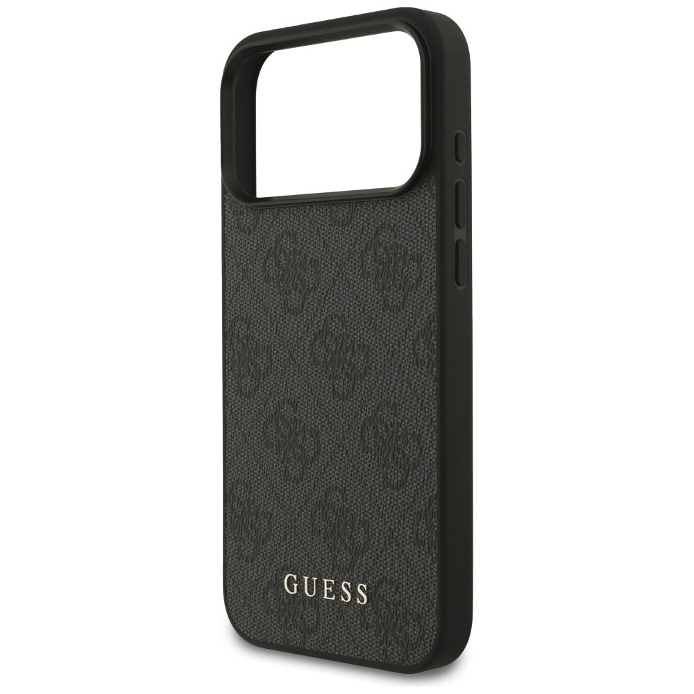 Skyddsfodral för Apple iPhone 17 Pro Max, Guess, 4G Classic, Svart