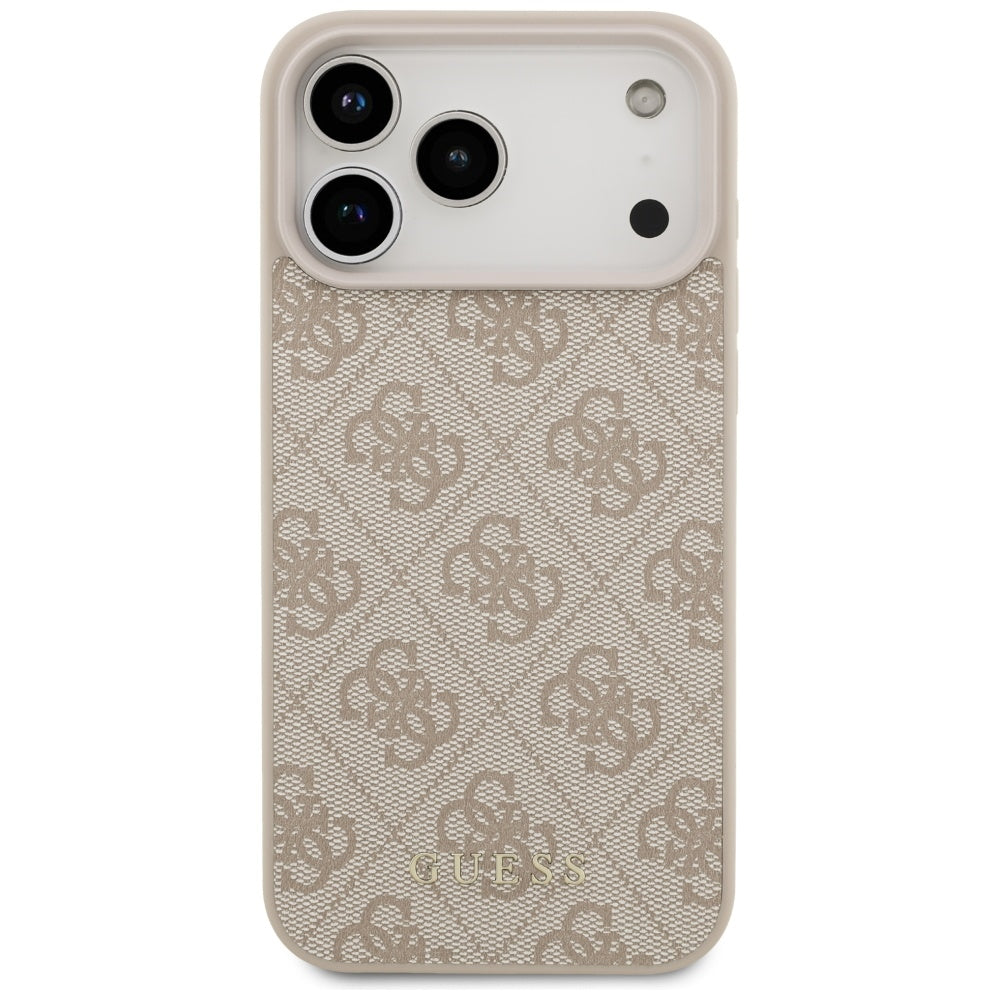Fodral för Apple iPhone 17 Pro Max, Guess, 4G Classic, Rosa