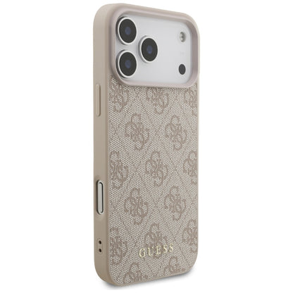 Fodral för Apple iPhone 17 Pro Max, Guess, 4G Classic, Rosa