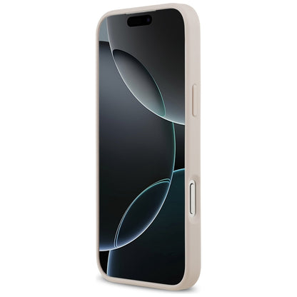 Skyddsfodral för Apple iPhone 17 Pro Max, Guess, 4G Double Card Triangle, Rosa
