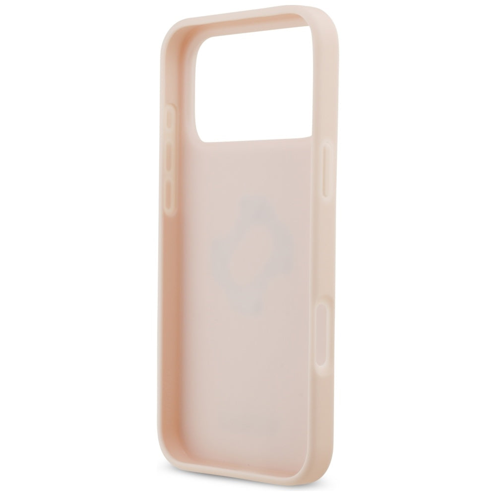 Skyddsfodral för Apple iPhone 17 Pro Max, Guess, 4G Grained Big and Classic Logo, Rosa