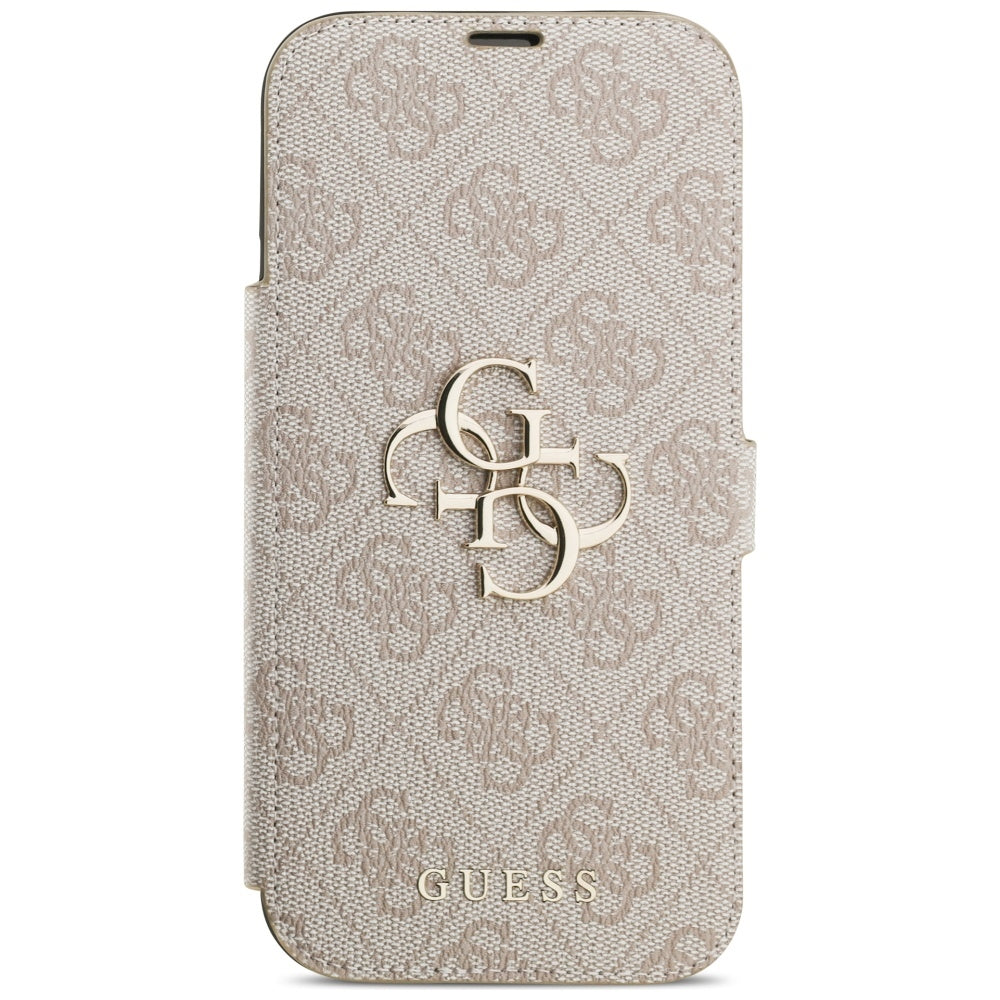 Skyddsfodral för Apple iPhone 17 Pro Max, Guess, 4G Metal Logo, Rosa