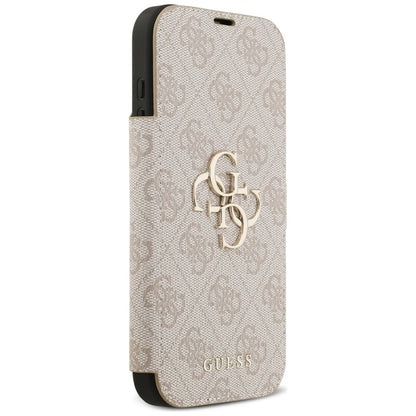 Skyddsfodral för Apple iPhone 17 Pro Max, Guess, 4G Metal Logo, Rosa