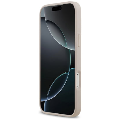 Skyddsfodral för Apple iPhone 17 Pro Max, Guess, 4G Ring Stand, Rosa