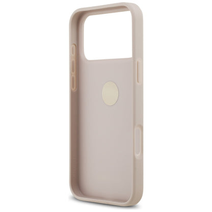 Skyddsfodral för Apple iPhone 17 Pro Max, Guess, 4G Ring Stand, Rosa