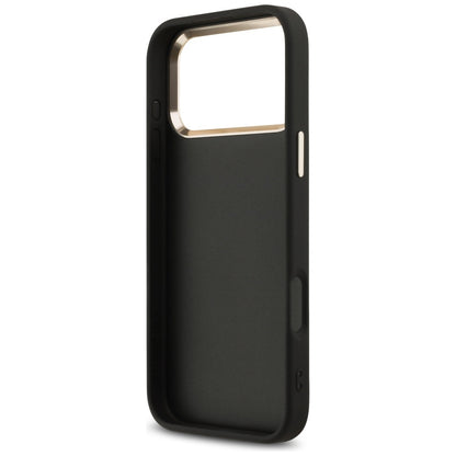 Fodral för Apple iPhone 17 Pro Max, Guess, Big 4G Logo Classic, Svart Guld