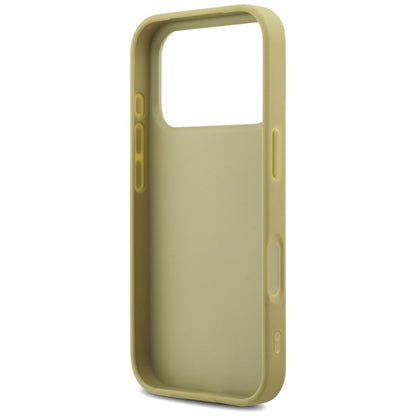 Skyddsfodral för Apple iPhone 17 Pro Max, Guess, Fixed Glitter Big 4G, Guld