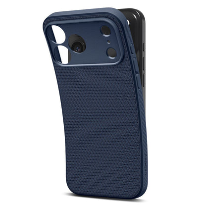 Skyddsfodral för Apple iPhone 17 Pro Max, Spigen, Liquid Air, Marinblå